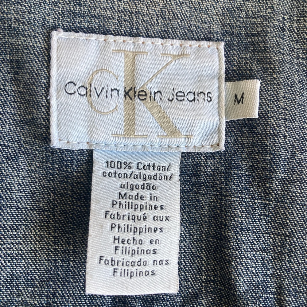 Calvin Klein Jeans Denim Jacket, size M. - Picture 3 of 11